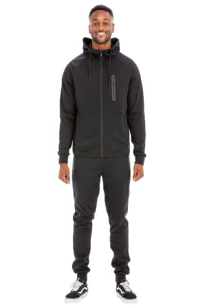 Men's Full Zip Sweat Pant Sweat Set