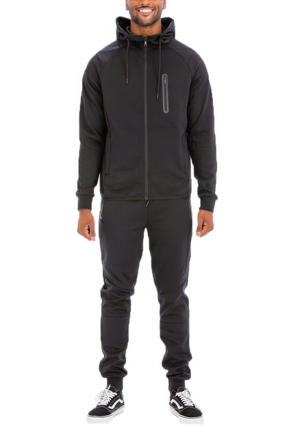 Men's Full Zip Sweat Pant Sweat Set