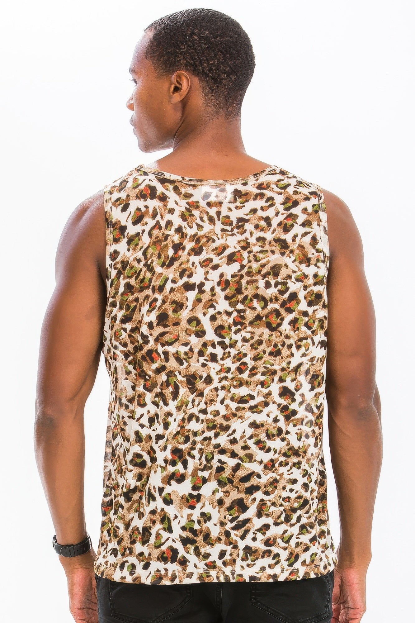 Colored Cheetah Tank Top