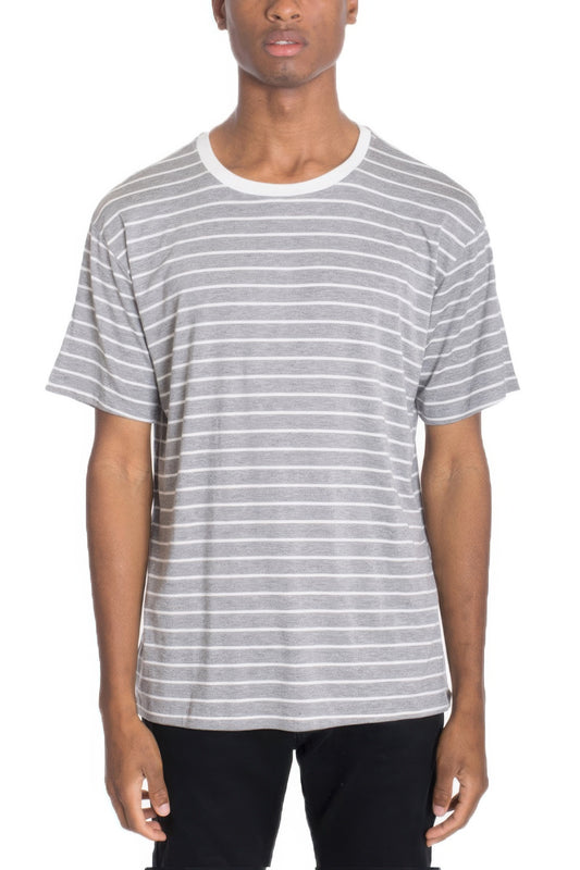 Men's Striped Short Sleeve Shirt