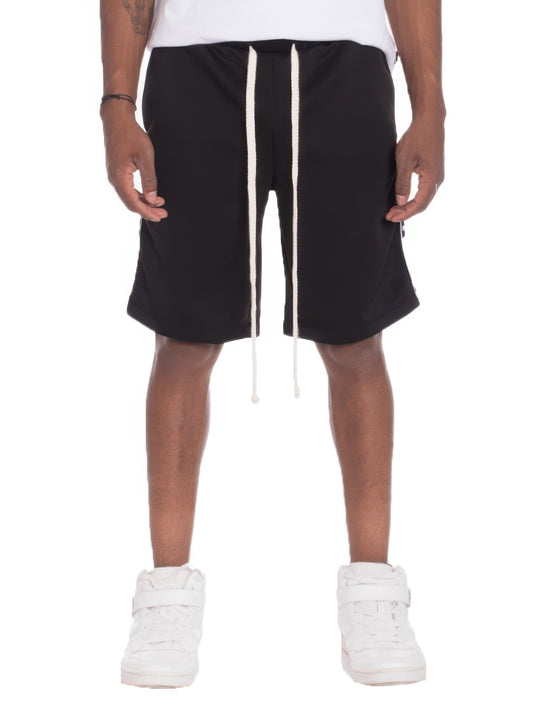 Men's Checkered Stripe Track Shorts