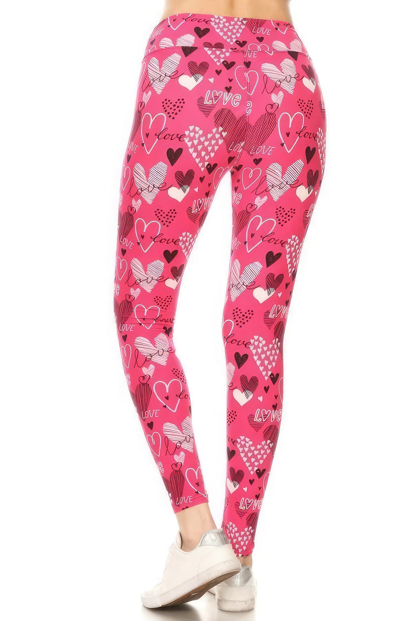 Yoga Band Buttery Soft Print Leggings Back