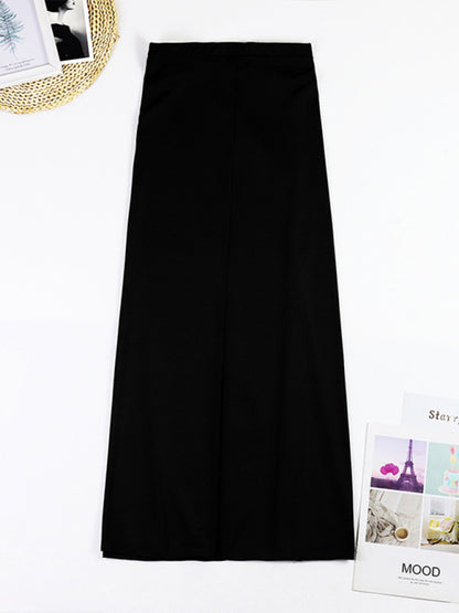 New swimsuit color matching sexy hollow seaside resort swimsuit/wrap skirt