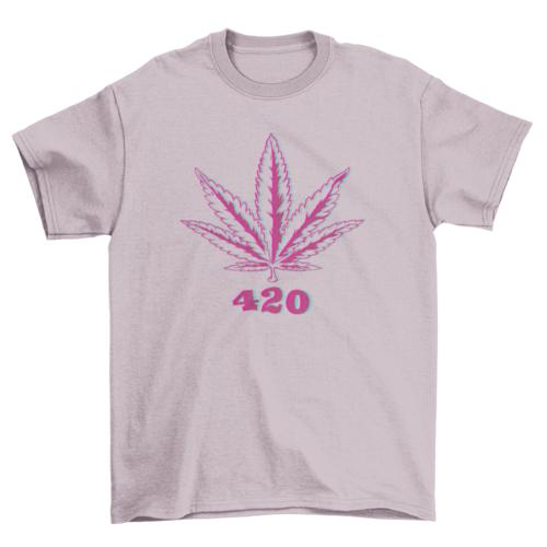420 Hemp Leaf T-shirt