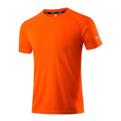 Breathable Men's Slim Muscle Mens Gym Sports Running T-shirt Fitness Sports Workout Shirt Suitable for Gym Clothing Men