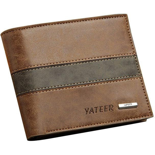 Fashion Men Wallets PU Leather ID Card Holder