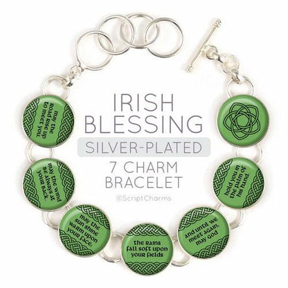Irish Blessing Silver-Plated Necklace & Bracelet