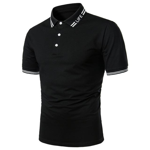 New Design plain t shirt Mesh Printed Men's Polo Shirts For Men