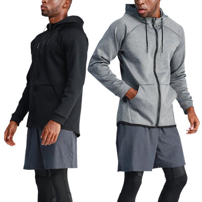 New product custom men's jackets gym wearing sport training running Hoodie tracksuits jacket