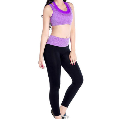 Wholesale Large Size Slim Stretch Yoga Tights Outdoor Running Fitness Pants High Waist Seamless Sports Leggings For Womens