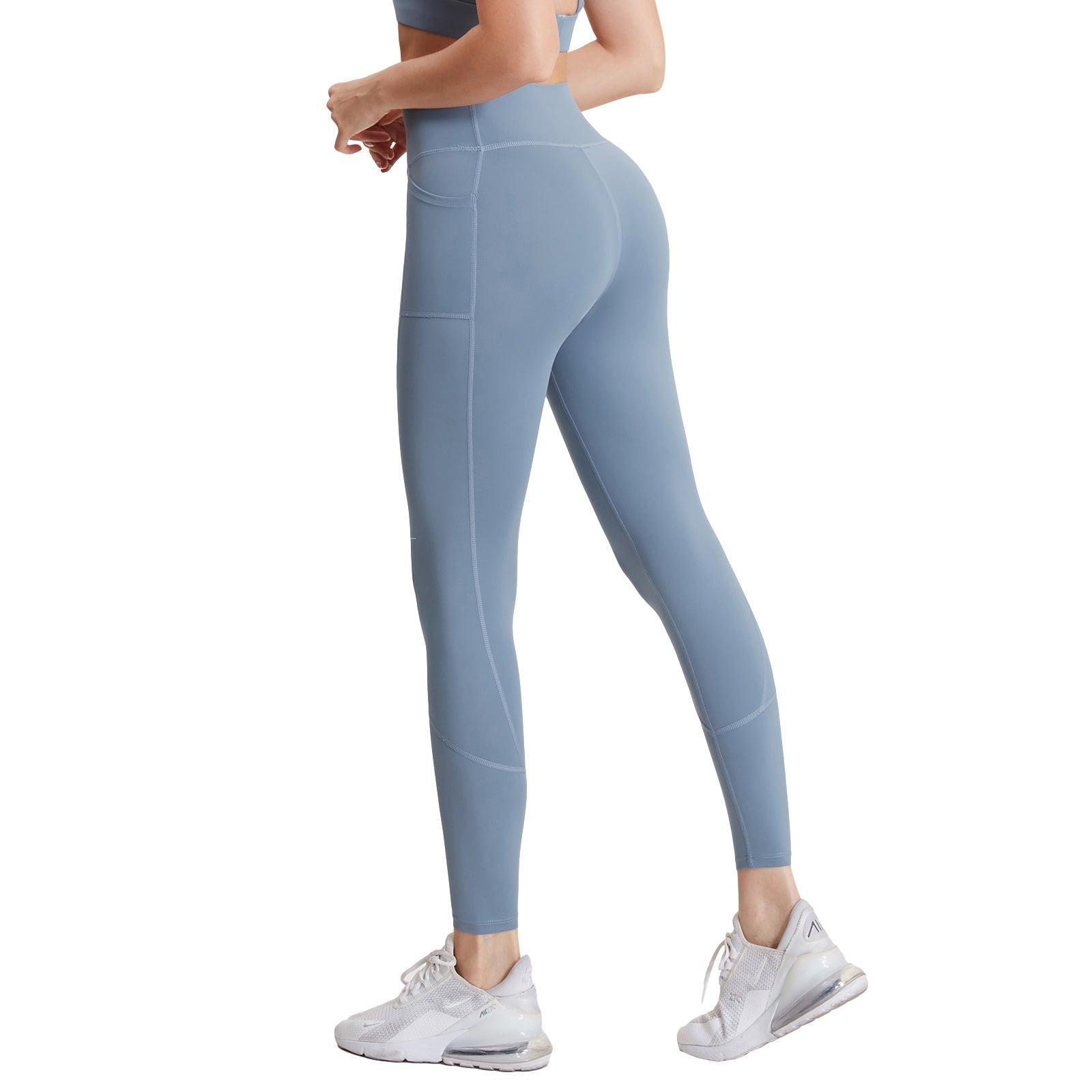 Wholesale Plus Size Workout Sport Gym High Waist Fitness Athleisure Leggings Custom Women Yoga Pants Leggings With Side Pockets