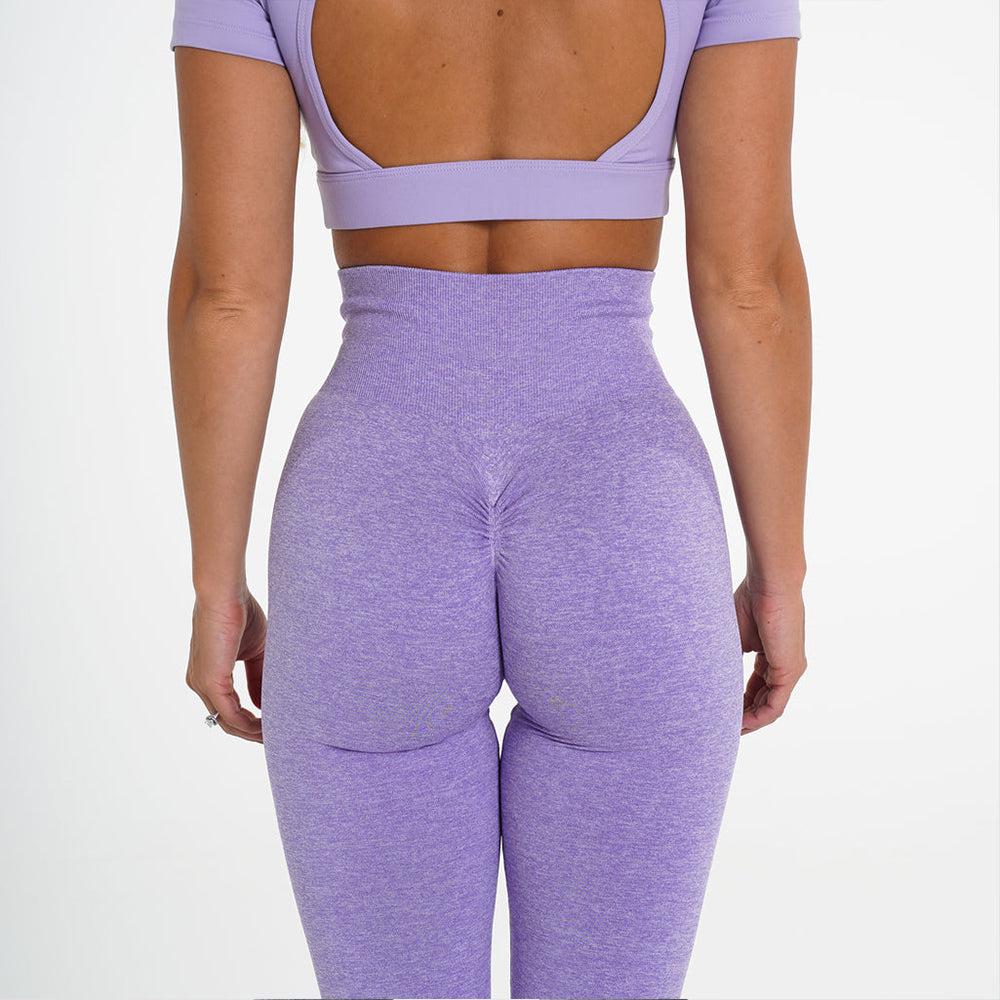 Women Outfit Breathable Hemp Clothes Best Material Scrunch Butt Lilac Snakeskin Seamless Leggings For Women