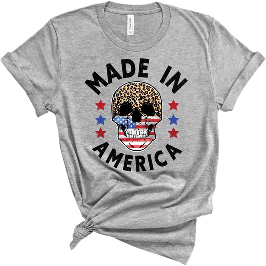 made in america skull - Graphic Tee